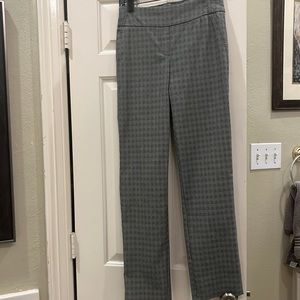 Black and white plaid extra small